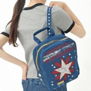 Disney Marvel America Chavez denim mini backpack